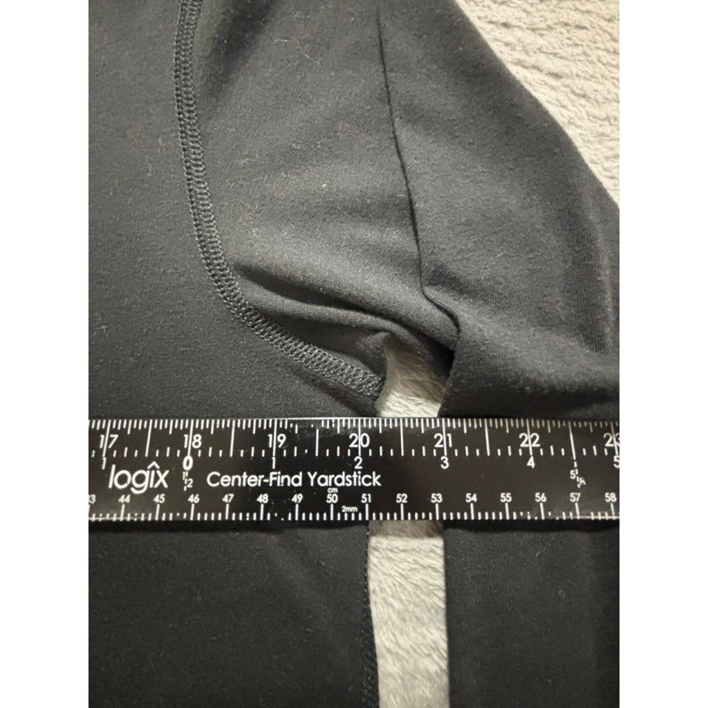 Adidas M Black Long Sleeve Ultimate 2.0 Tee Womens Athleisure Casual Workout