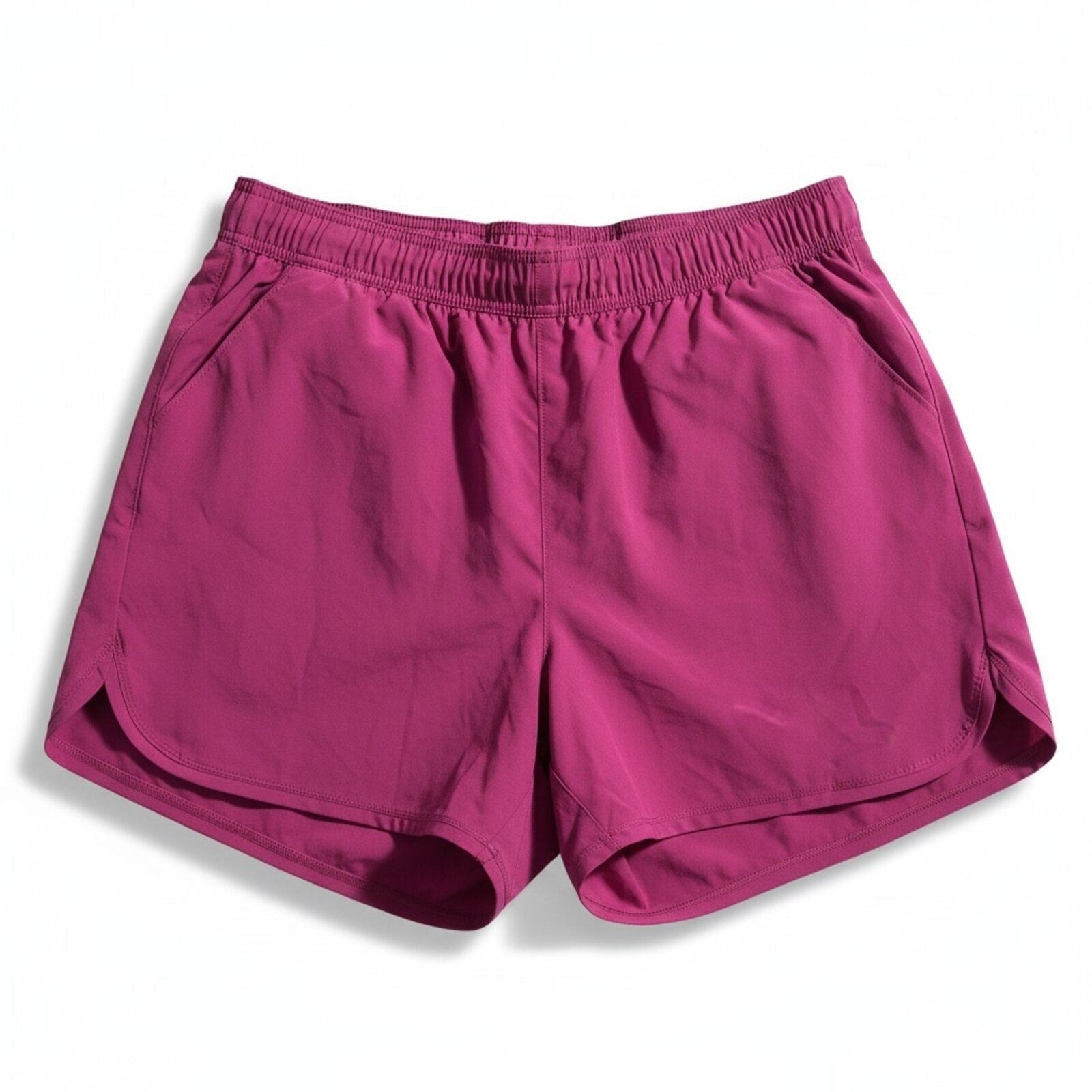 Lands' End 16W Magenta Pink Womens Athletic Board Shorts Casual Athleisure