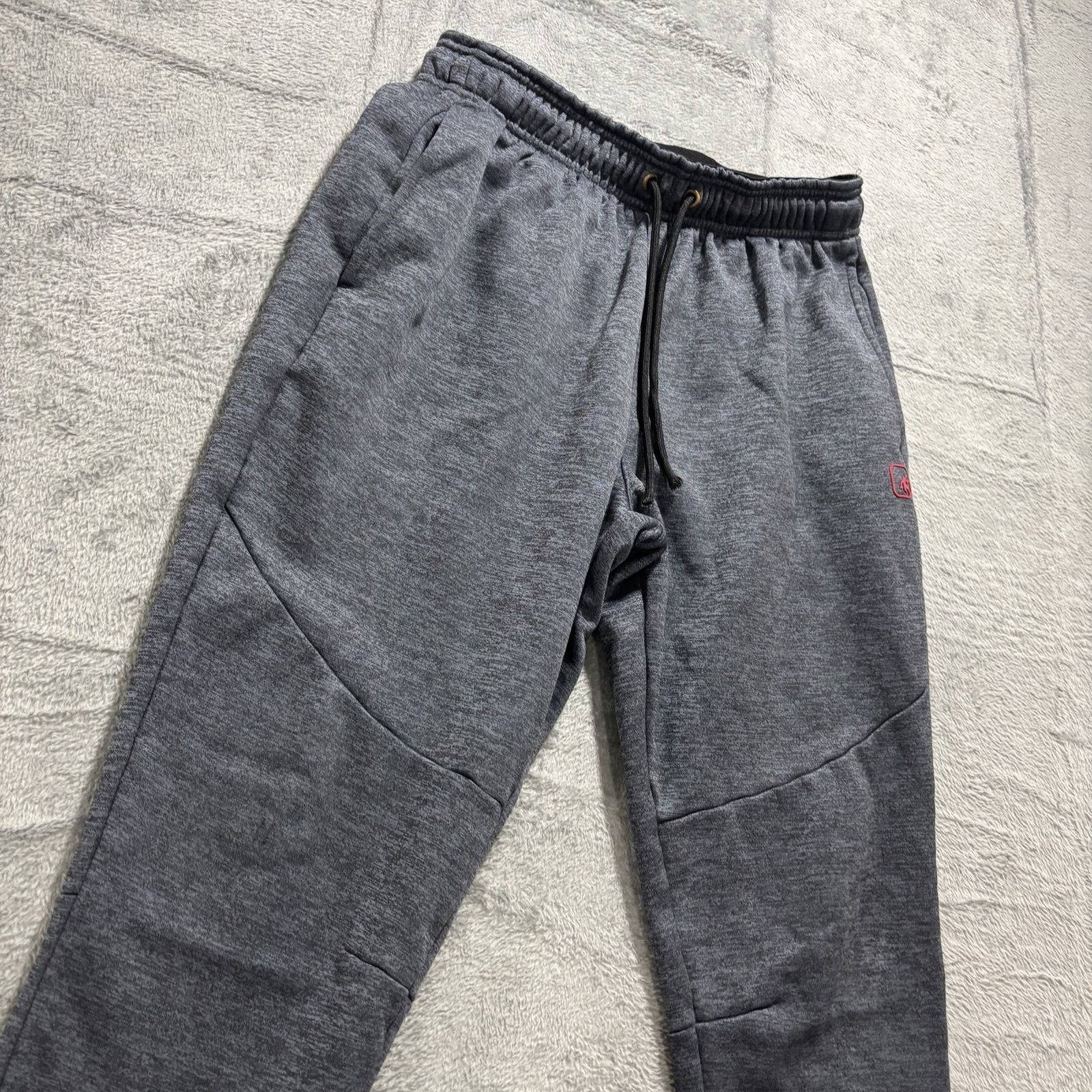 AND1 Mens M Charcoal Gray Jogger Sweatpants Athleisure Casual Activewear
