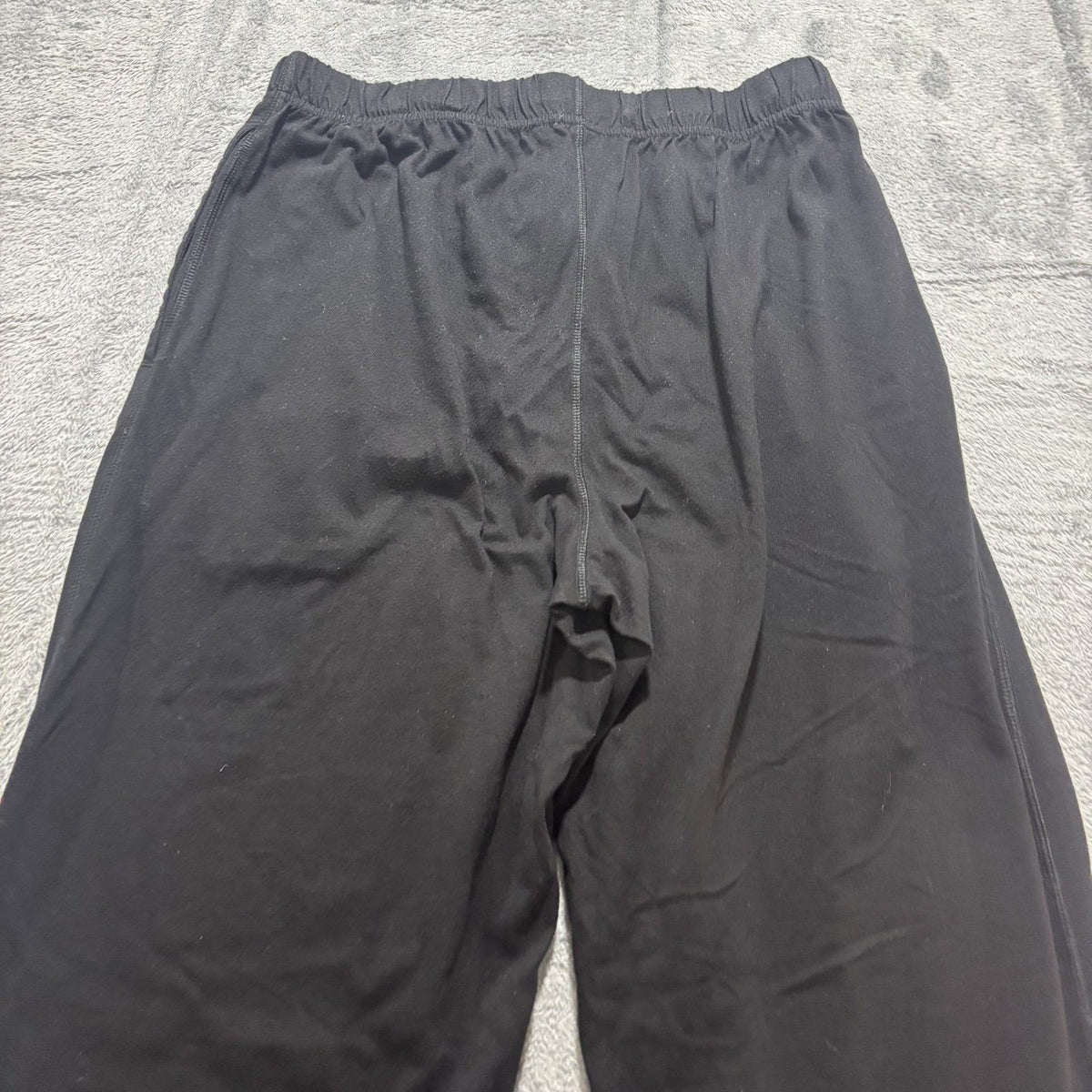 John Bartlett Statements S Black Sleepwear Pants Mens Lounge Drawstring Comfort