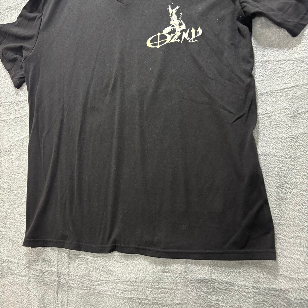 Ozzy Osbourne XL Black Womens V-Neck Graphic T-Shirt Dreamer Vintage Casual