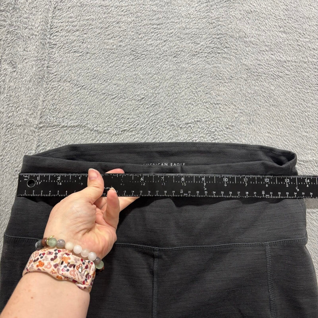 American Eagle M Dark Gray Everything Pocket Leggings Womens Casual Athleisure