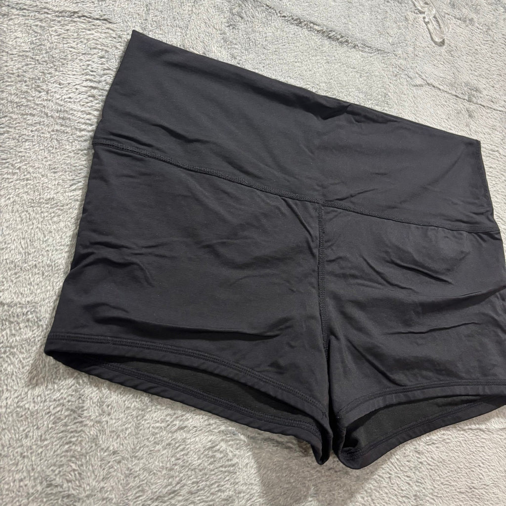 Kona Sol Womens XL Black Swim Shorts Board Shorts Beach Coverup Coastal Swimwear