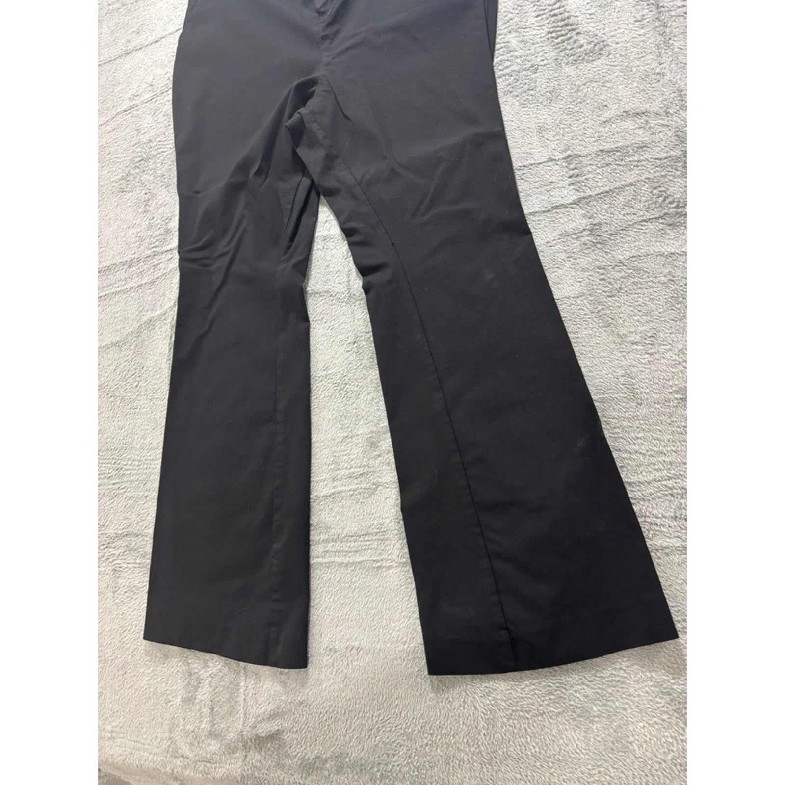 Torrid Studio Luxe Black Flare Leg Work Trousers Pants 14S Short Inseam