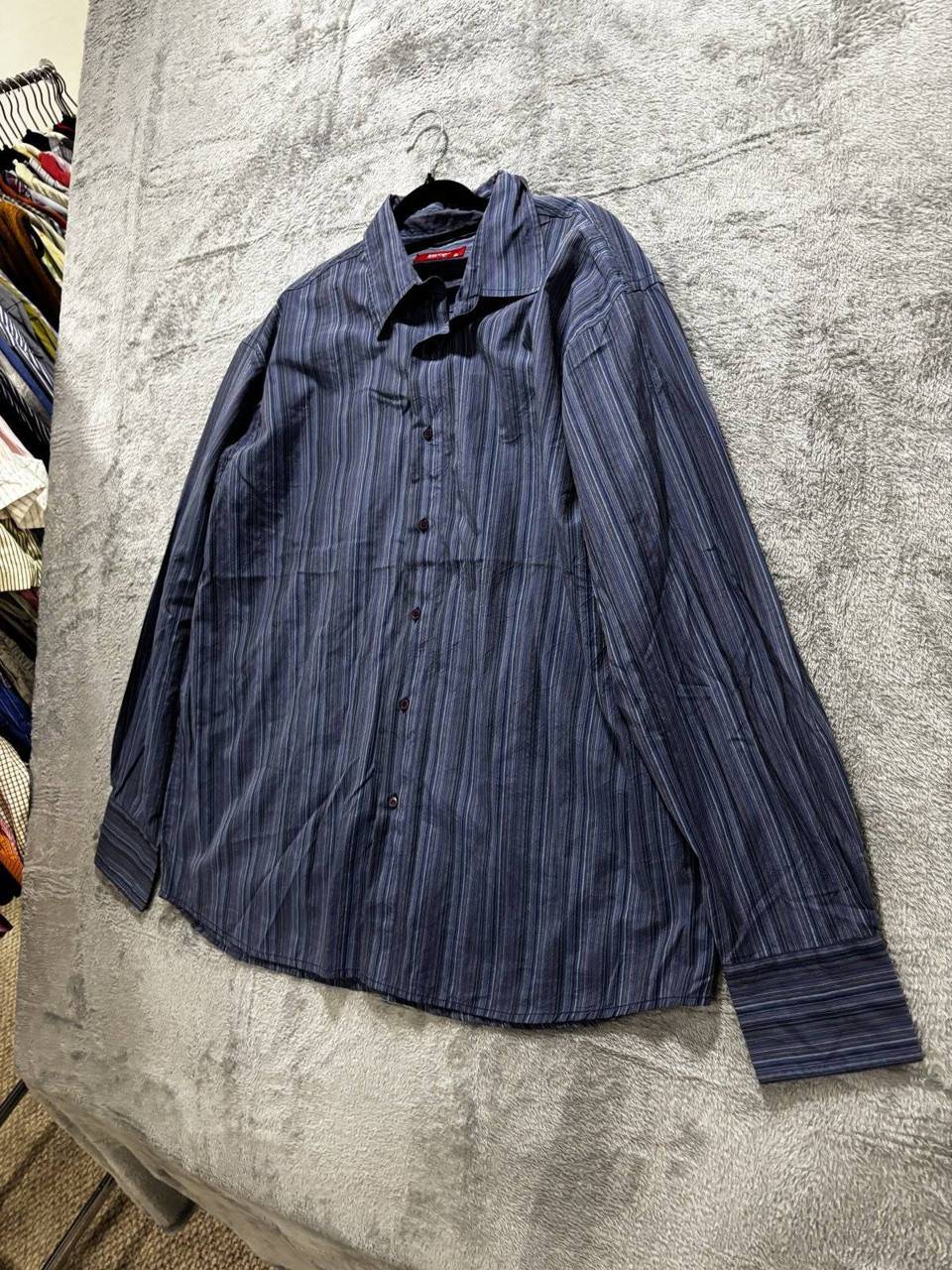 Report Collection Men's Blue Stripe Shirt Size XL, photo 2 of 9