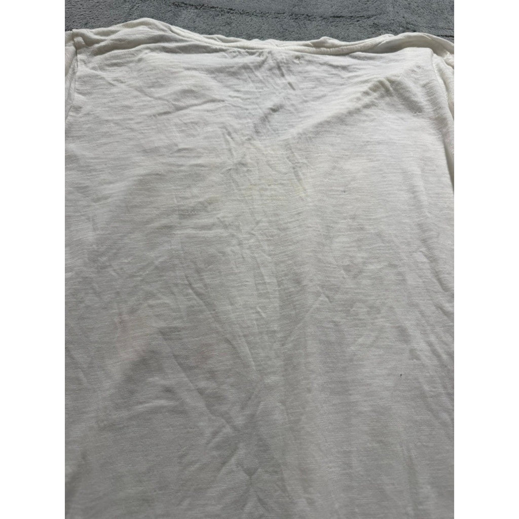 Maurices Womens XXL White Feels Like Fall Pumpkin Graphic Split Neck T-Shirt