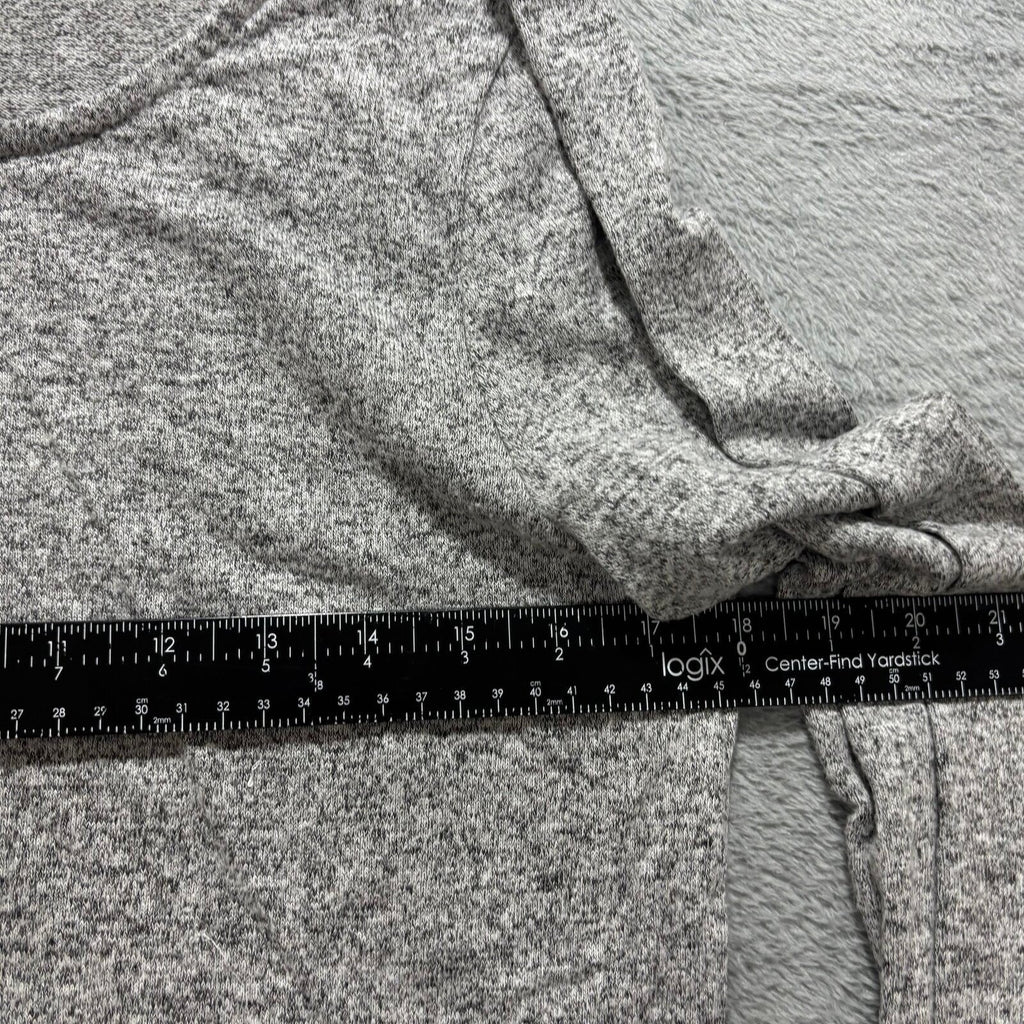 Old Navy M Gray Womens Long Sleeve Top Cozy Casual Heathered Shirt