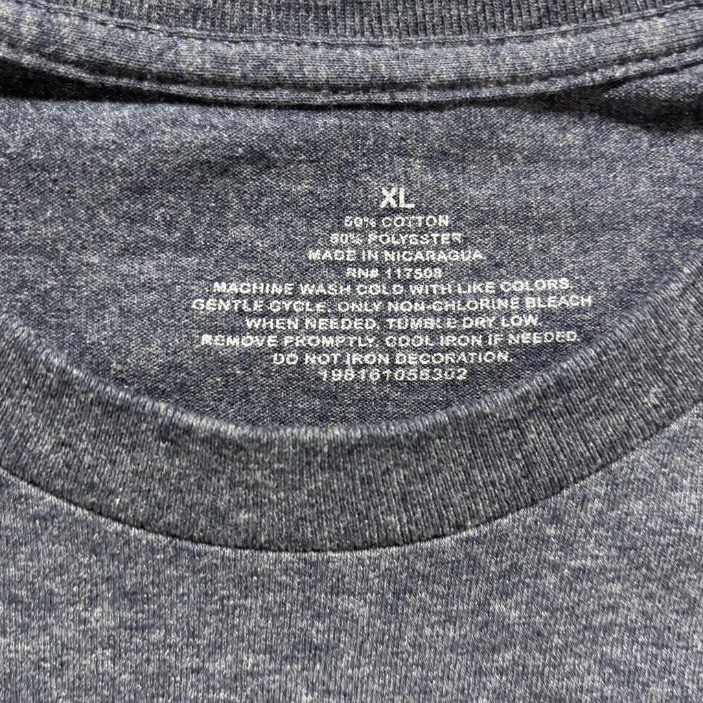 Womens XL Navy Blue Thats A Horrible Idea Graphic T-Shirt Casual Vintage Style
