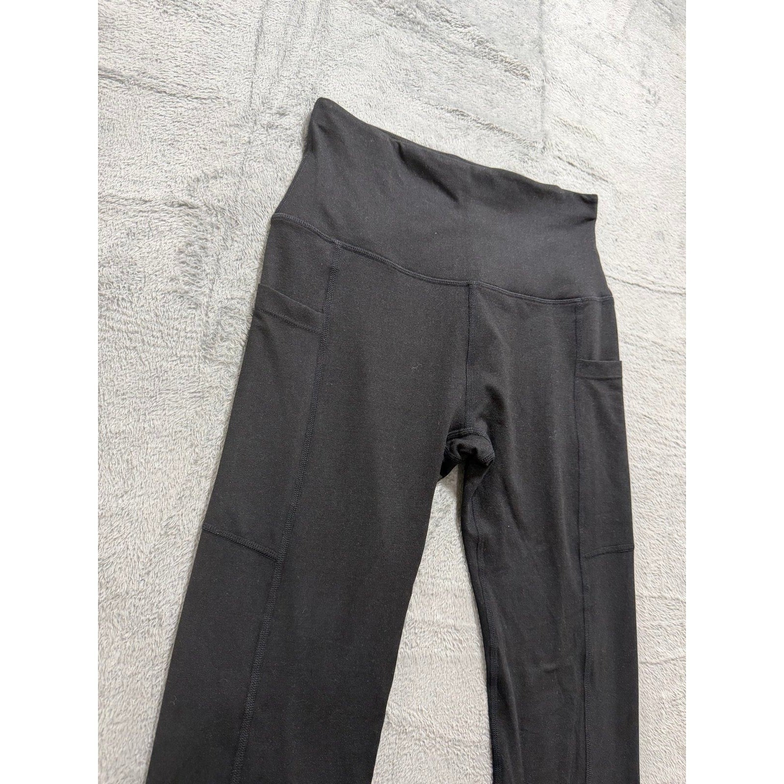 Shapermint Essentials Womens M Black High Waisted Leggings Athleisure Casual