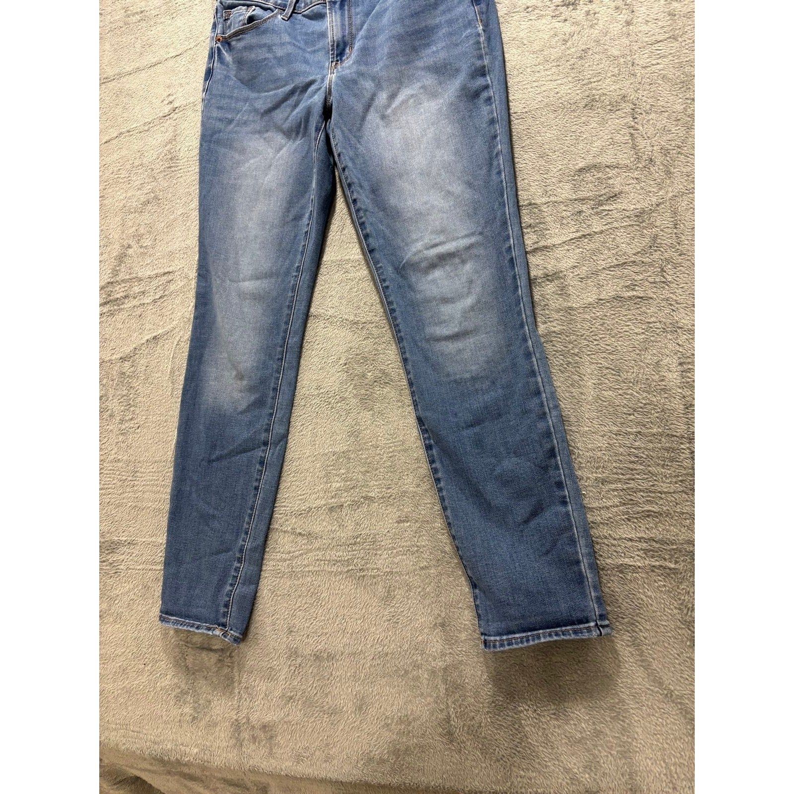 Old Navy 8 Womens Blue Pop Icon Skinny Jeans Casual Classic Denim