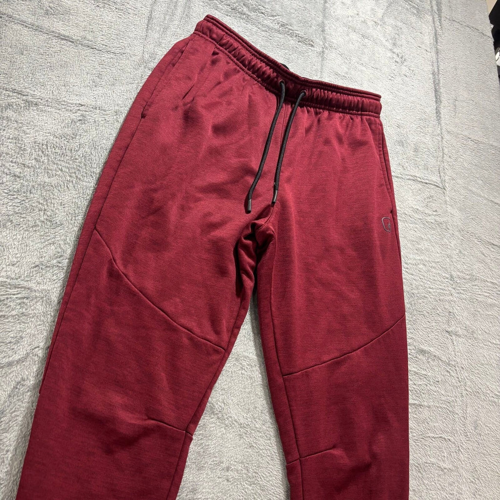 And1 M Burgundy Joggers Mens Athleisure Casual Sweatpants Activewear M/M
