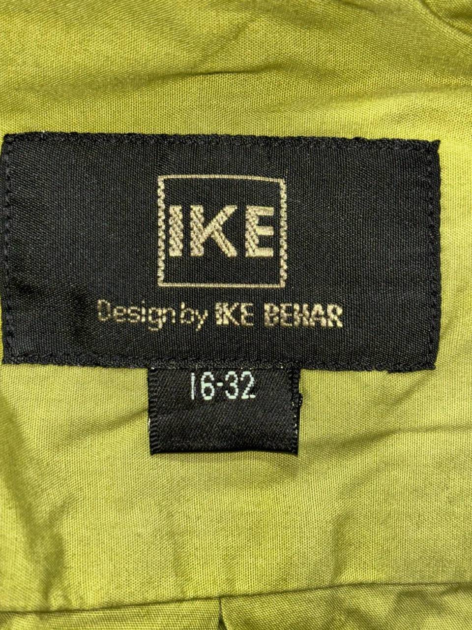 Ike Behar Men's Chartreuse Green Dress Shirt 16-32, photo 9 of 10
