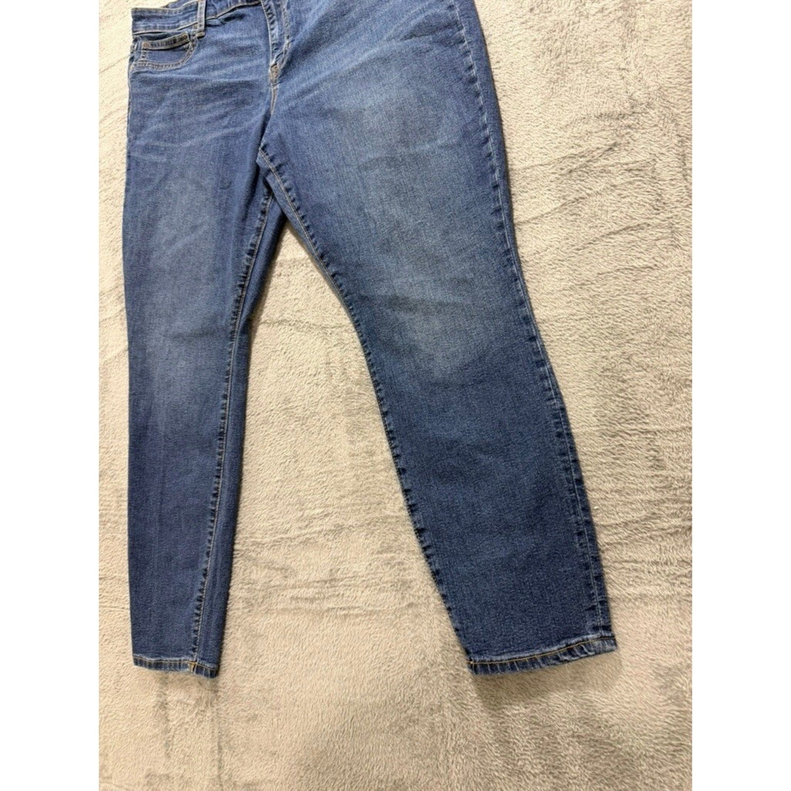 Gap Denim Legging Womens 16/33 Medium Wash Blue Mid Rise Skinny Stretch Jeans