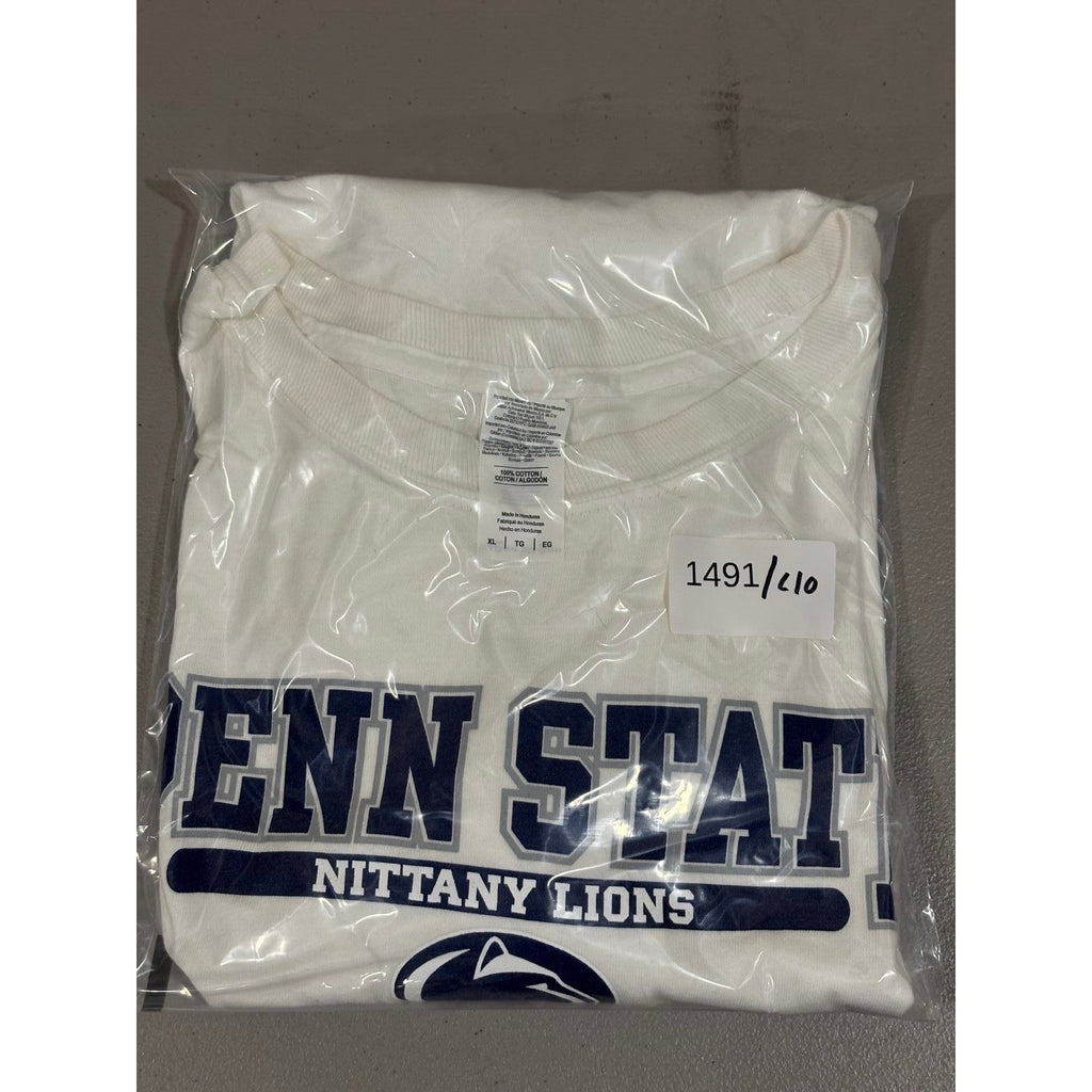 Penn State Nittany Lions XL White Long Sleeve T-Shirt Womens Casual Athleisure
