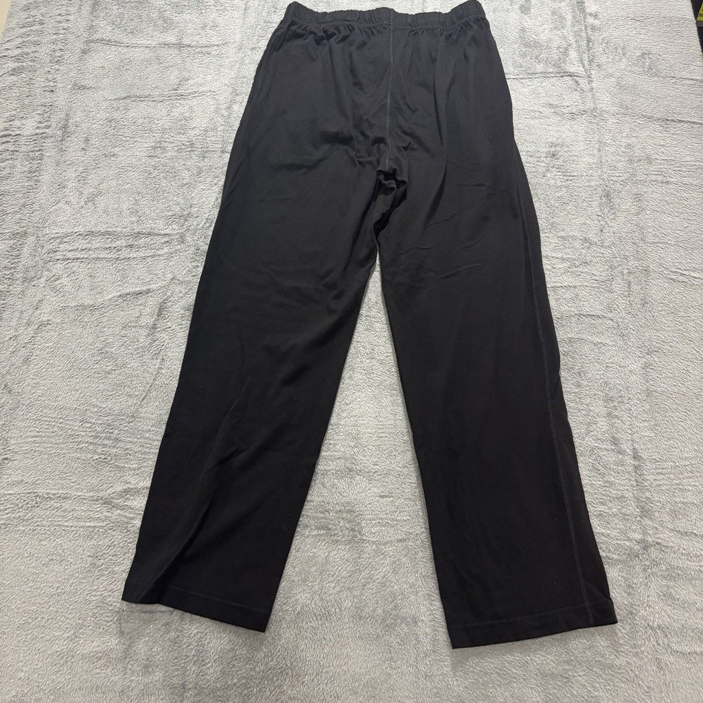 John Bartlett Statements S Black Sleepwear Pants Mens Lounge Drawstring Comfort