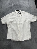 Brooks Brothers Men's White Irish Linen Shirt XL