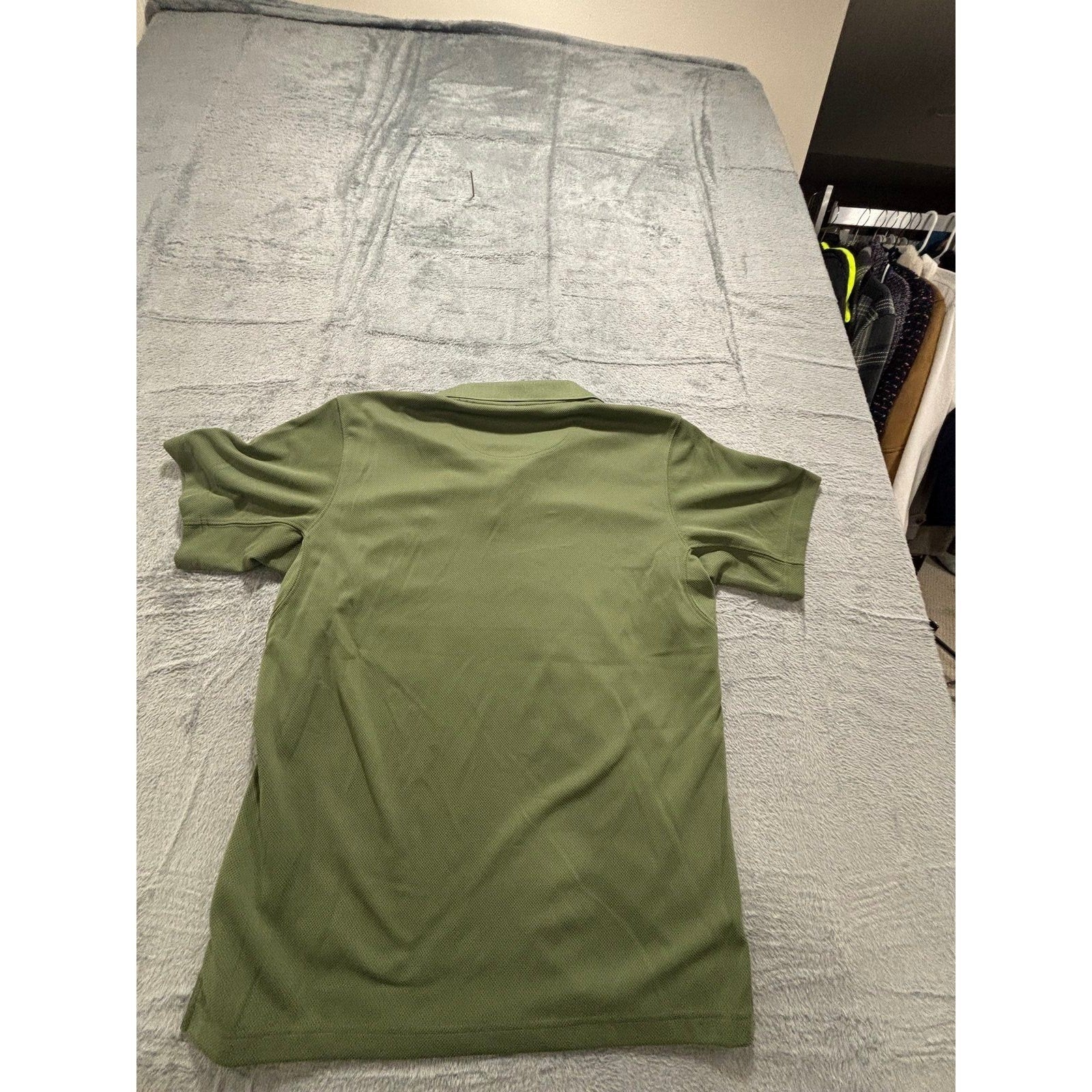 Columbia M Green Polo Shirt Womens Casual Athleisure