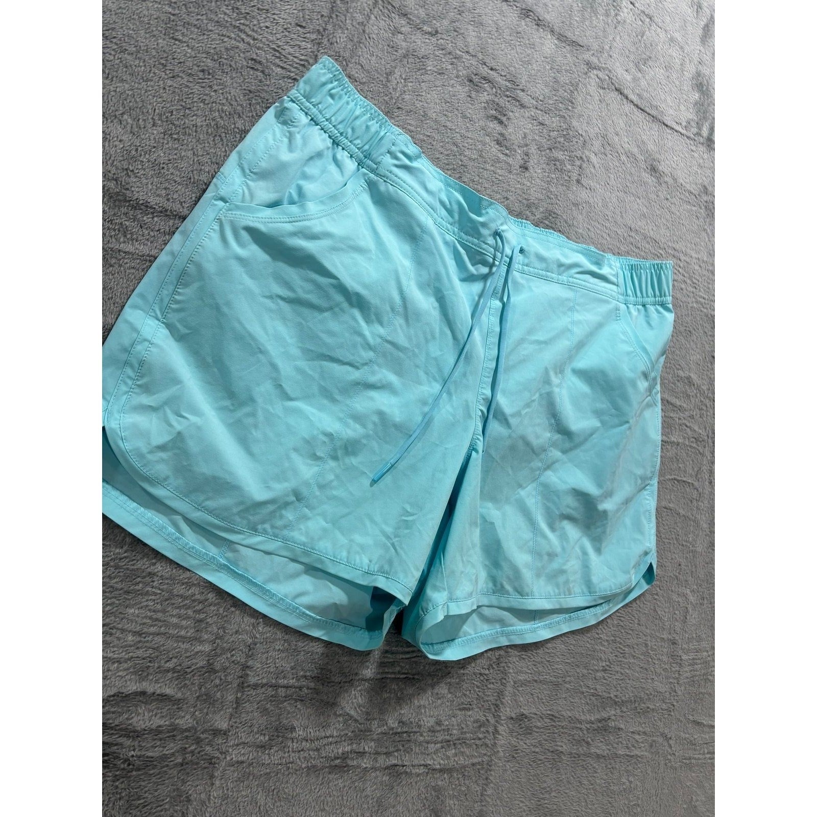 Lands' End 16W Light Blue Womens Board Shorts Casual Athleisure Active