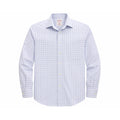 Brooks Brothers Dress Shirt Mens Large 16.5 34 Blue Check Cotton Classic