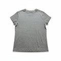 A New Day XL Gray Short Sleeve Ribbed T-Shirt Womens Casual Minimalist Basic