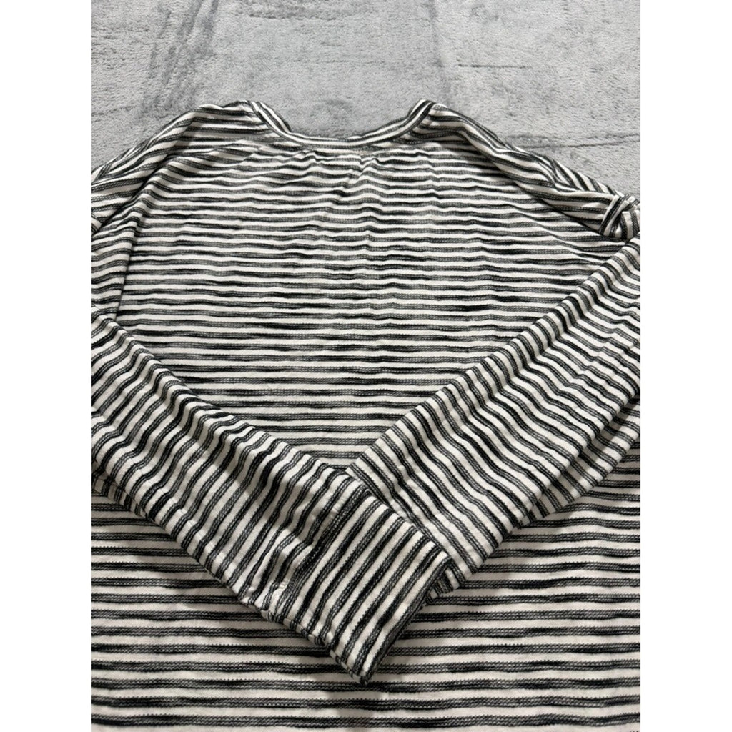 Coastal Comfort Striped Long Sleeve Top Womens XXL Stretch Casual Soft