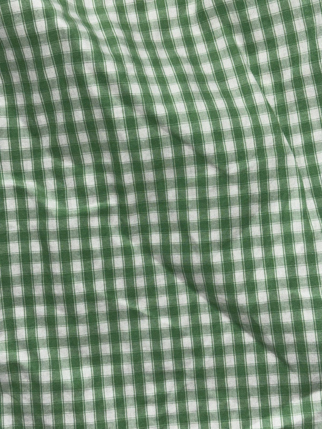 IZOD Men's Green White Gingham Check Shirt Size XL, photo 5 of 9