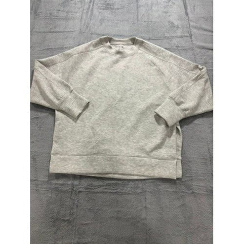 Abercrombie & Fitch YPB neoKNIT Crewneck Sweatshirt Grey Heather Mens Medium