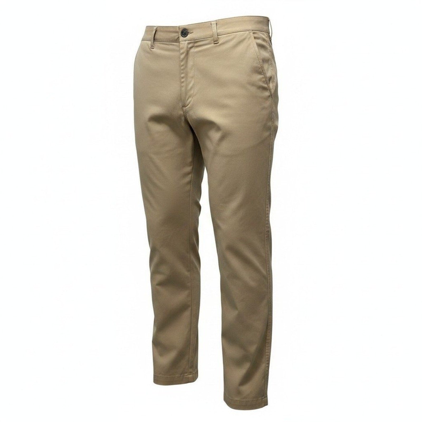 32 Degrees Mens 36x29 Khaki Stretch Performance Pants Flat Front Golf Tech Chino