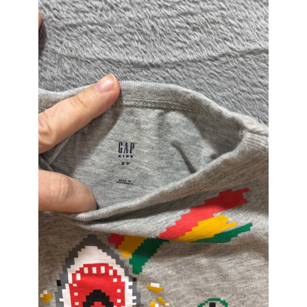 Fila Gap Boys S 7/8 Navy Gray Red Graphic T-Shirt Lot 3pc Casual Athleisure Play