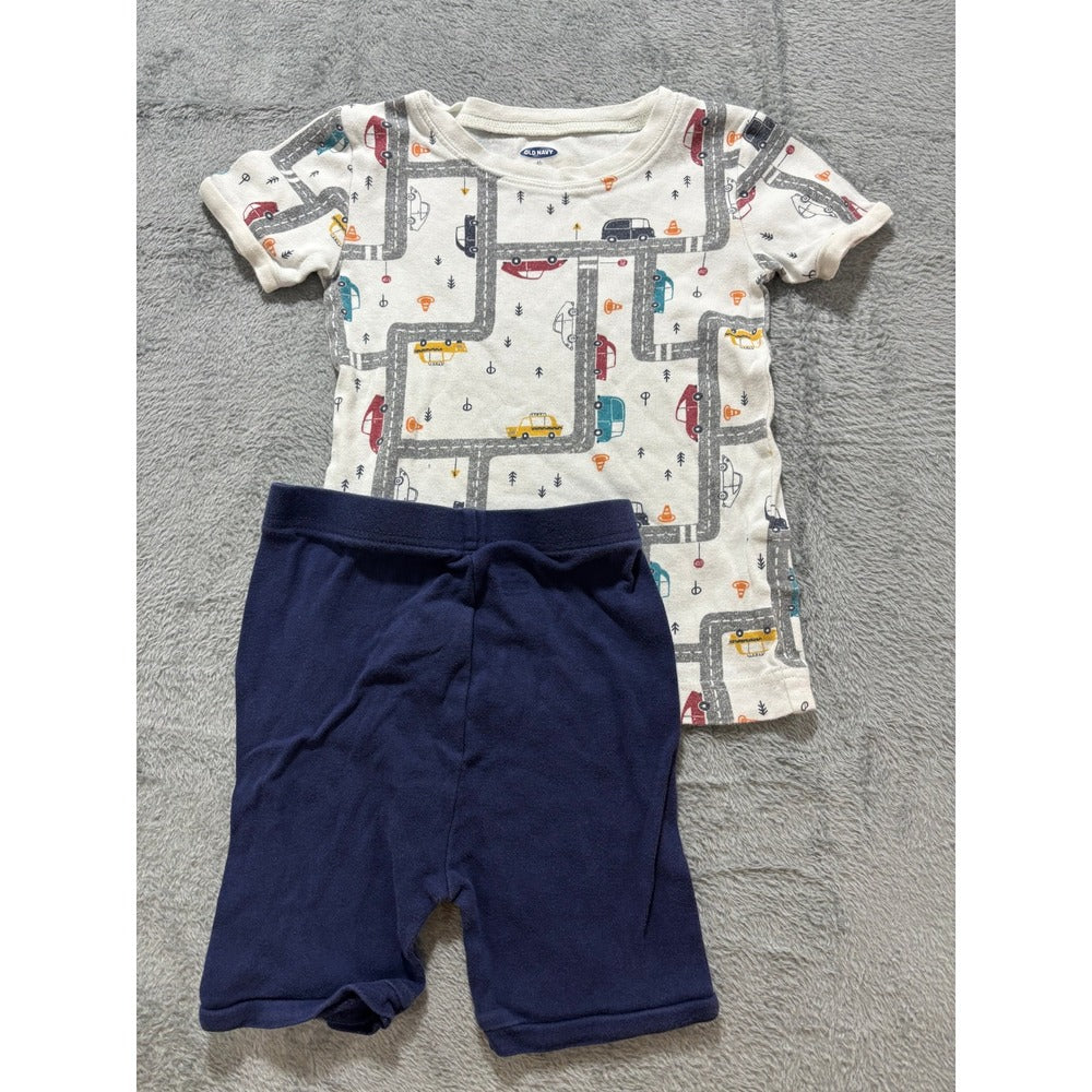 Pottery Barn Old Navy Boys 4 5 6 Red Robe Dinosaur Pajama Set Lot Cozy Casual