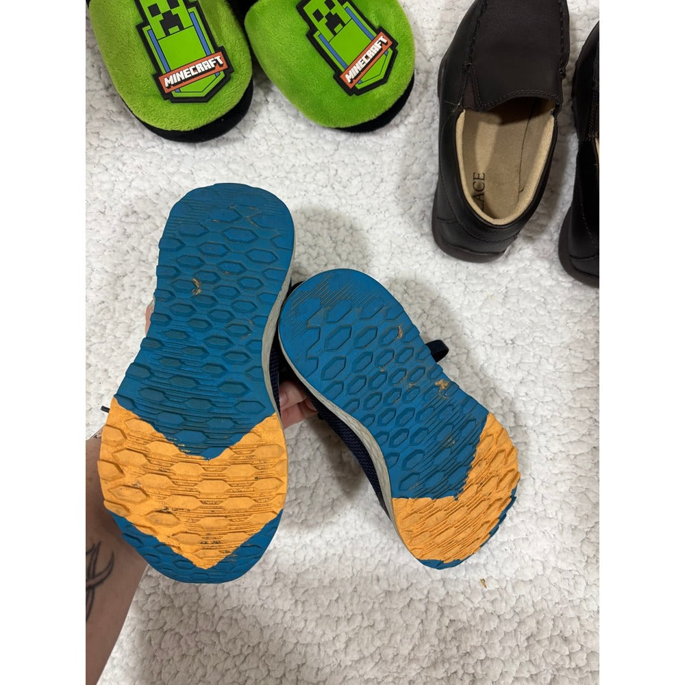 Minecraft TCP New Balance Kids 13-1 Green Blue Brown Shoes Bundle Casual 3 Pair