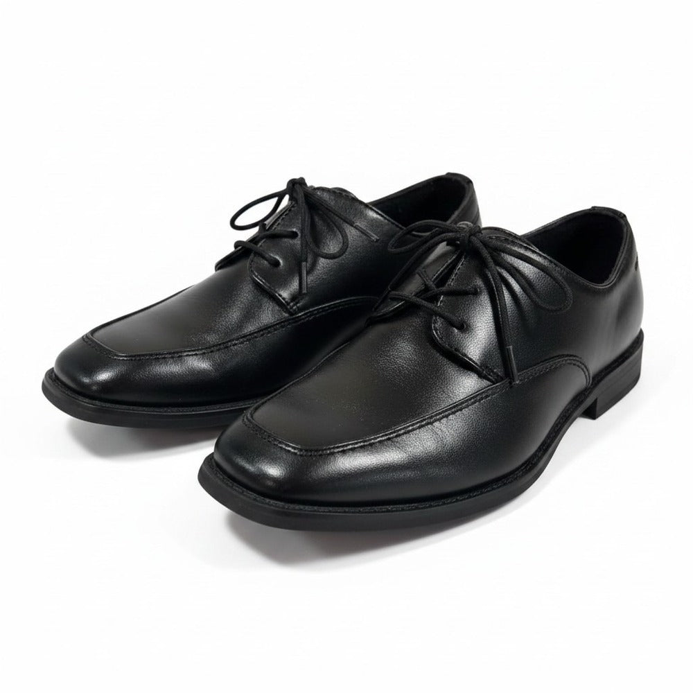 Sonoma 1 Black Lace Up Dress Shoes Boys Kids SNALEXANDER Preppy Casual Classic