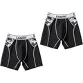 Lnsave M Black Compression Boxer Briefs 2-Pack Camo Athletic Athleisure Casual