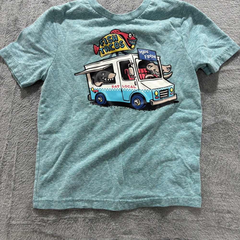 Tommy Bahama Cat & Jack 365kids Boys 4T 5T Bundle Shirts Shorts Casual 4pc Lot