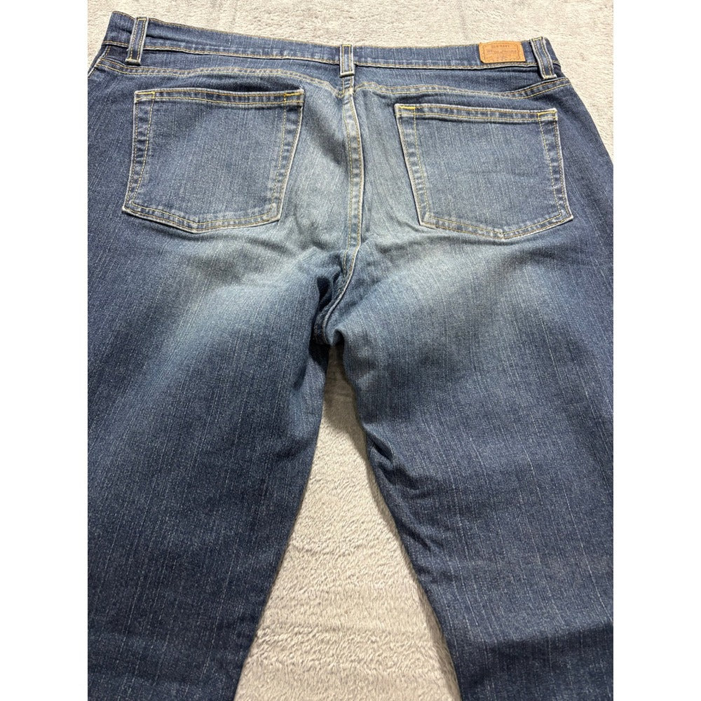 Old Navy 16 Long Womens Blue Boot-Cut Jeans Vintage Casual Denim