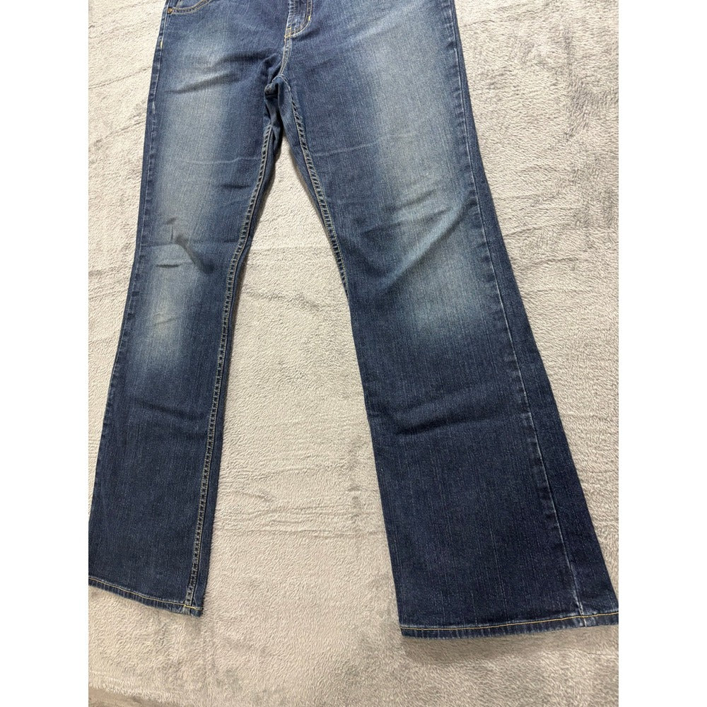 Old Navy 16 Long Womens Blue Boot-Cut Jeans Vintage Casual Denim