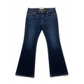 Ann Taylor LOFT 14L Dark Wash Womens Fit & Flare Jeans Vintage Boho Casual
