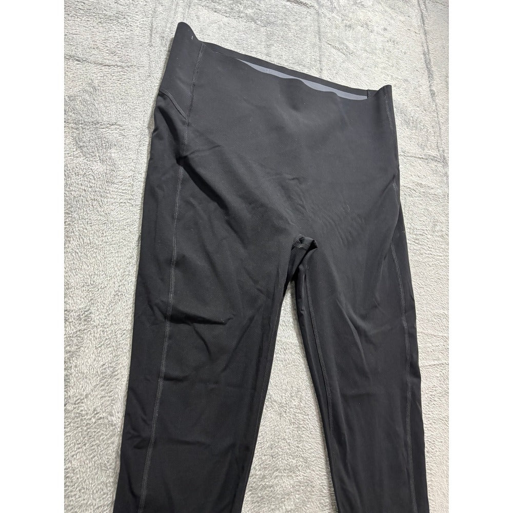 Spanx 1X Black Active Leggings Womens Athleisure Casual Yoga Fitness Slim Fit
