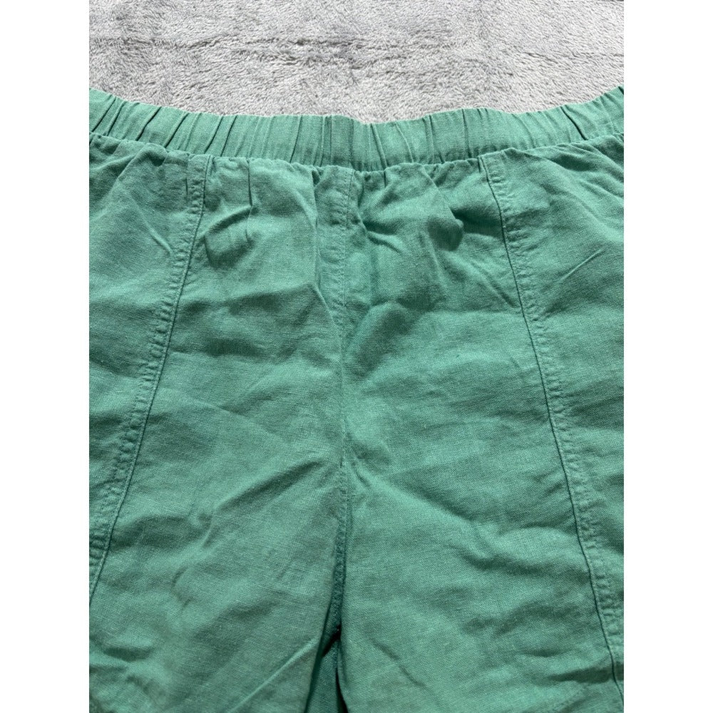 Universal Thread XL Green Linen Blend Shorts Womens Casual Boho Summer