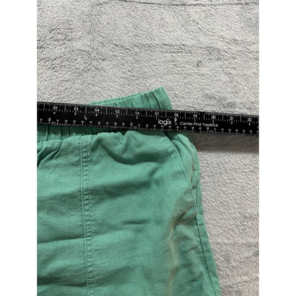 Universal Thread XL Green Linen Blend Shorts Womens Casual Boho Summer