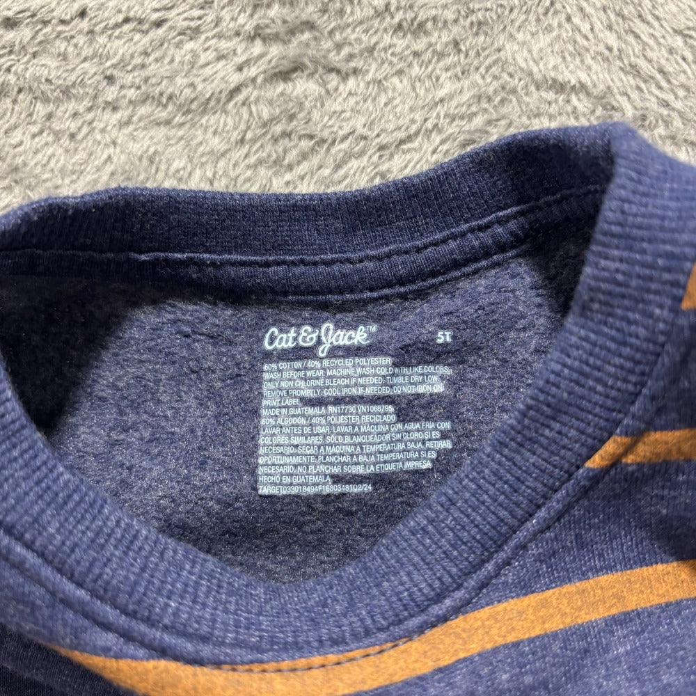 Mixed Brand Kids 5T S 5/6 Yellow Blue Orange Sweatshirt Polo Lot Casual Preppy