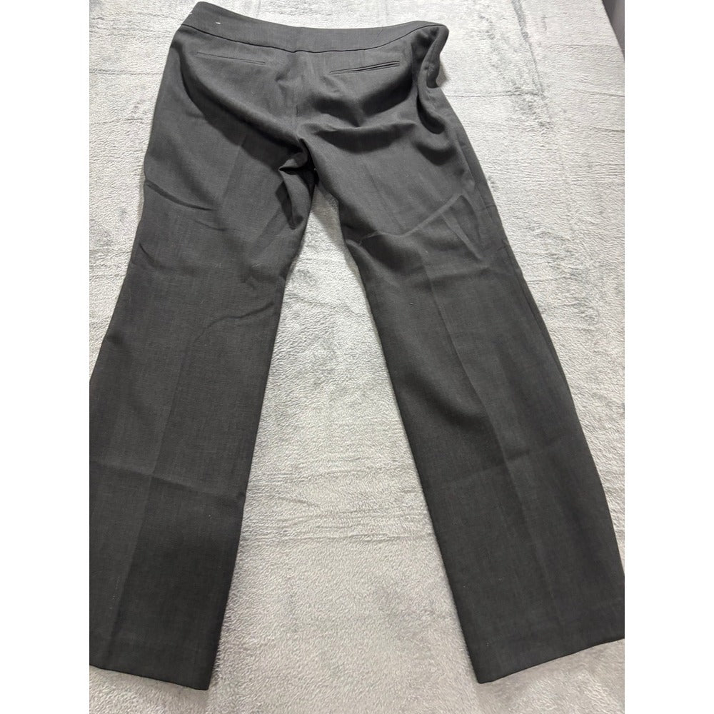 LOFT 14 Gray Dress Pants Womens Wide Leg Career Casual Professional Kate