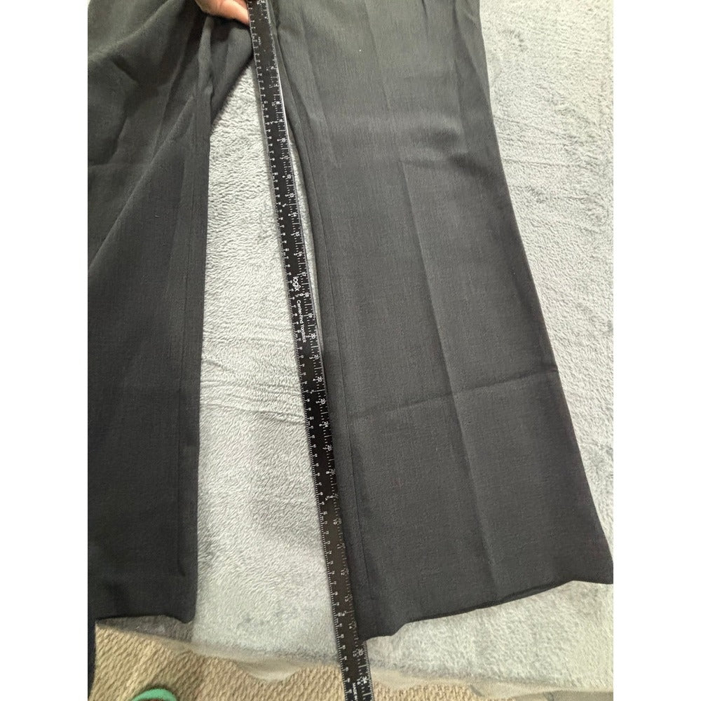 LOFT 14 Gray Dress Pants Womens Wide Leg Career Casual Professional Kate