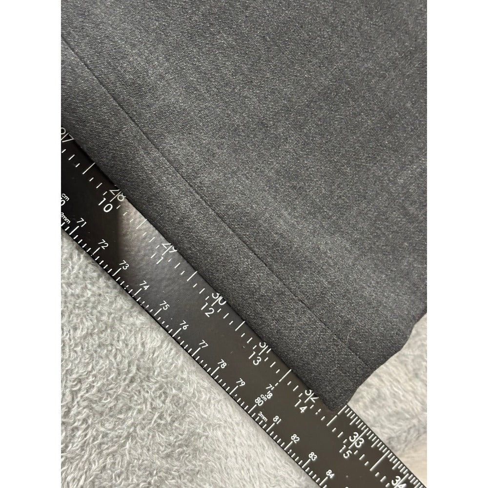 LOFT 14 Gray Dress Pants Womens Wide Leg Career Casual Professional Kate