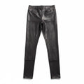 Spanx XL Black Faux Leather Leggings Womens Casual Vintage Style