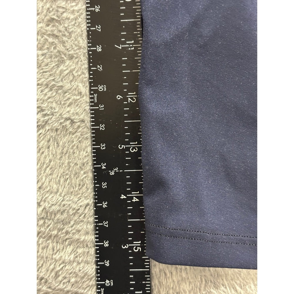 Spanx 1X Navy Blue Womens Cropped Leggings Athleisure Casual Compression Capri