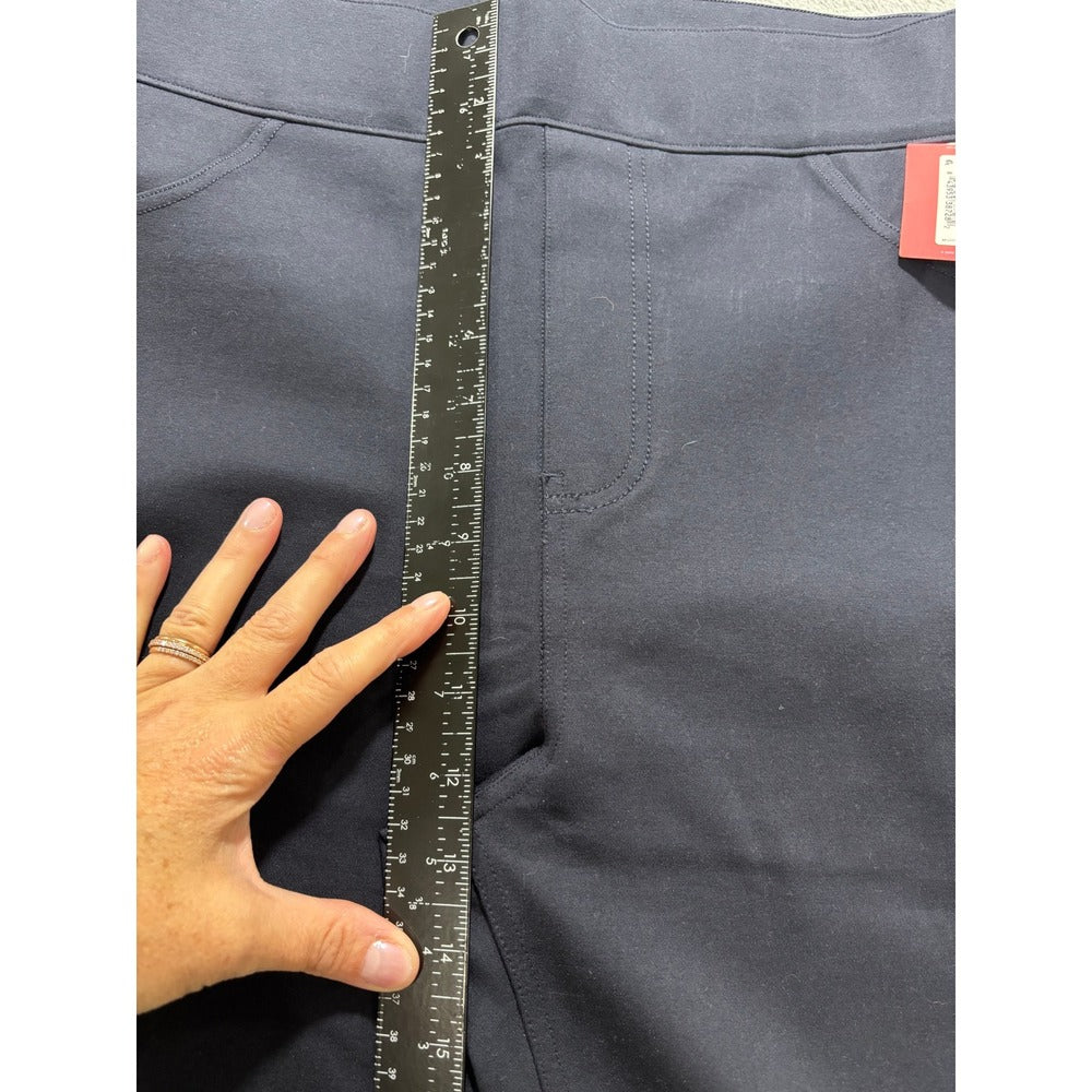 Spanx 1X Tall Navy Blue Perfect Pant Ankle 4-Pocket Womens NWT