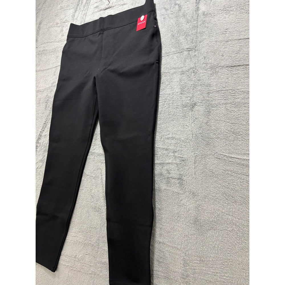Spanx 1XT Black The Perfect Pant Slim Straight Womens Casual Cozy Plus Size
