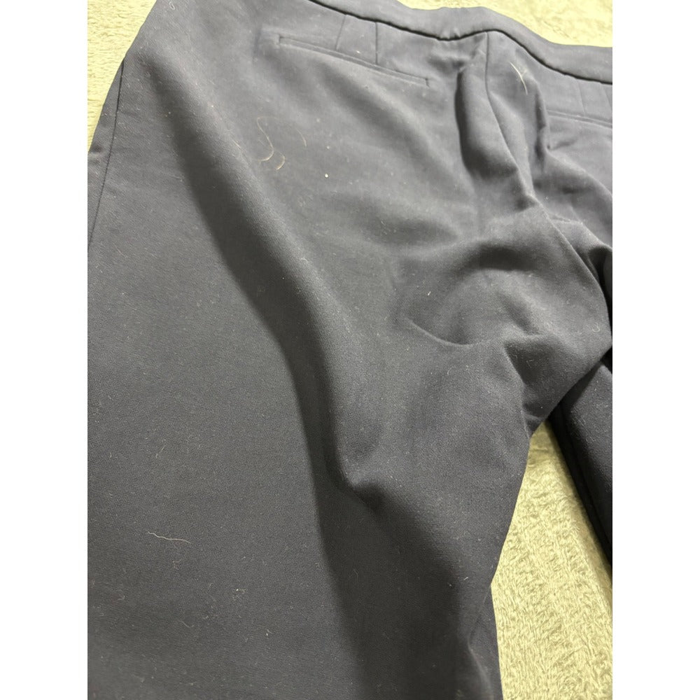J.Crew 16T Navy Blue Edie Trouser Pants Womens Preppy Casual