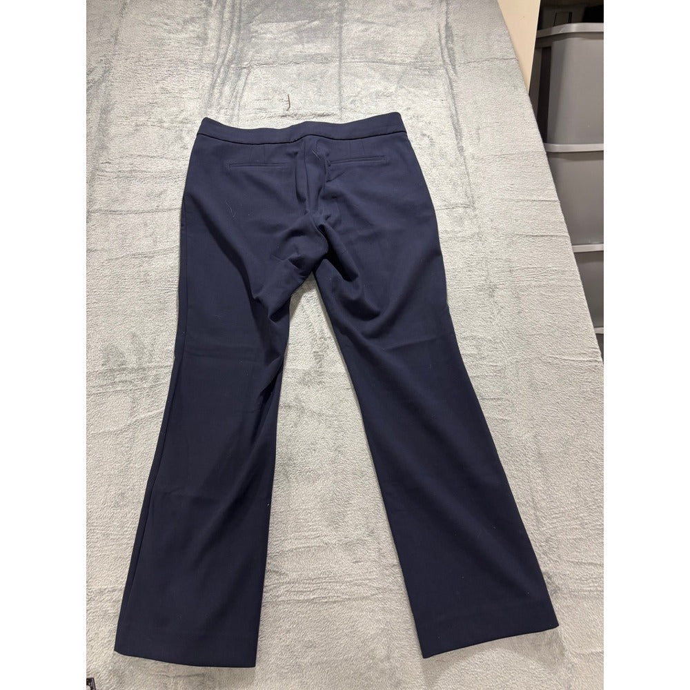 J.Crew 16T Navy Blue Edie Trouser Pants Womens Preppy Casual